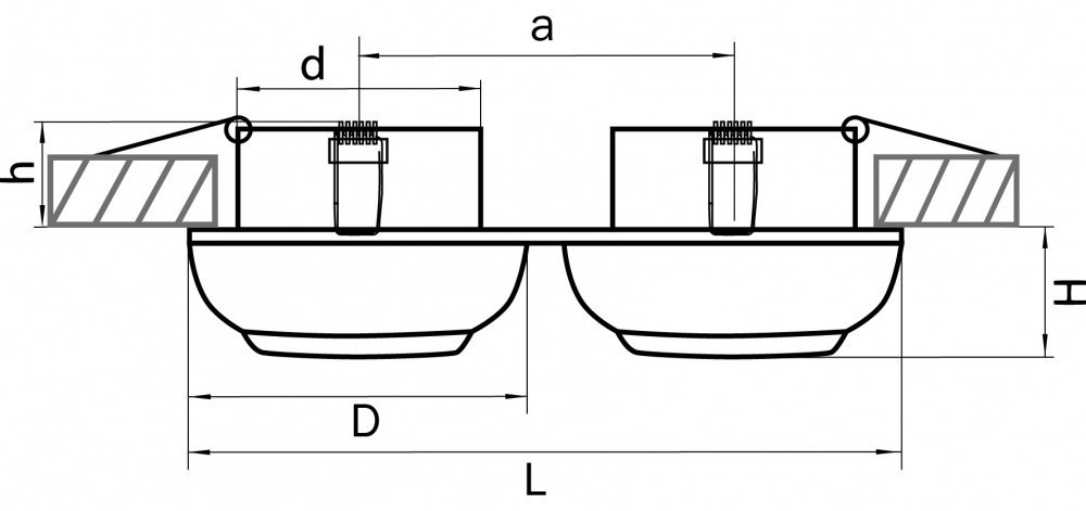 Lightstar Светильник OCULA 16х2 GU10  ЧЕРНЫЙ ХРОМ (в комплекте) Lightstar Светильник OCULA 16х2 GU10  ЧЕРНЫЙ ХРОМ (в комплекте)